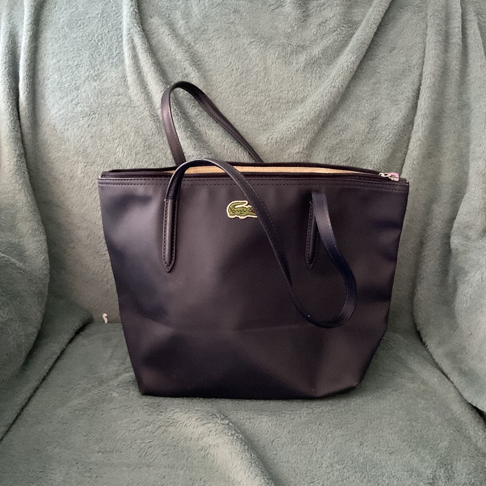 Lacoste Medium Tote Bag- Sporty, Sleek & Functional
